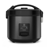 Panela Elétrica Electrolux ERC30 Efficient 700W 2em1 Rita Lobo 3,5L Visor Glass Inox Preto - 110V