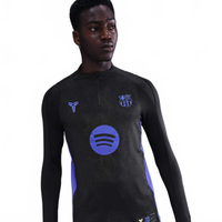 Camiseta Barcelona Manga Longa Nike II Kobe 2025/26 Pré-Jogo Masculina