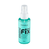 Mini fixador vizzela para maquiagem real fix 100ml