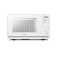 Forno Micro-ondas Midea MasterCook MHP35B 35L MasterClean 10 Níveis de Potência Branco - 110V