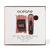 Kit océane gift set mini cream blush e batom the lipstick
