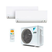 Ar-Condicionado Bi Split Inverter R-32 Daikin 18.000 BTUs (2x Evap HW 12.000) Quente/Frio 220V - 220V