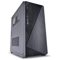 Computador Desktop, Intel Core I3 7º Geração, 8GB RAM, HD SSD 480GB, Conexões USB/VGA/HDMI/LAN/SOM