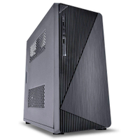 Computador Desktop, Intel Core I3 7º Geração, 8GB RAM, HD SSD 120GB, Conexões USB/VGA/HDMI/LAN/SOM