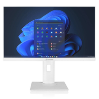 Computador All In One Concórdia Core I7 10700 8gb Ddr4 Ssd 480gb 23.8`` Full Hd Webcam Wifi Branco