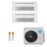 Ar Condicionado Multi Split Midea Inverter Free Match 18.000 Btus ( 1x HW 9.000 + 1x HW 12.000) Quente e Frio 220v - 220V