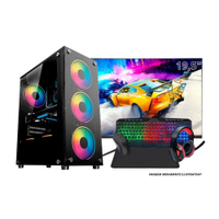 Pc Gamer Computador Completo Intel Core I7 16gb Ssd 512gb Kit Gamer Headset Monitor 19,5 Windows