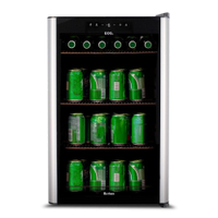 Cervejeira EOS Bierhaus 76 Litros Frost Free com Compressor e Porta de Vidro com Inox ECE80 220V - 220V