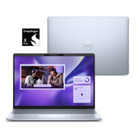 Notebook Dell Inspiron Plus I14-QCXPLUS-M20 14" QHD+ Touch Snapdragon® X Plus 16GB 1TB SSD Windows 11 Prata Gelo