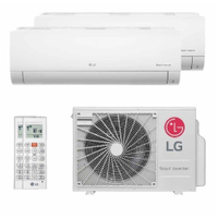 Ar Condicionado Multi Split Inverter LG 18.000 BTUs (2 Evap 12.000) Quente/Frio 220V Monofásico - 220V