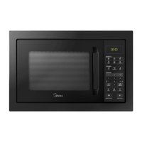 Micro-ondas Midea de Embutir MGA20P 35L Preto - Micro-ondas de Embutir Midea 35L