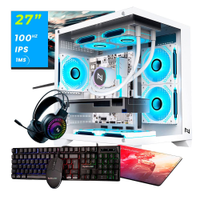 Pc Gamer Completo Ryzen 3 3200G, 16GB 3200Mhz, (Radeon Vega 8 Integrado), A520M, SSD 240GB, 500W 80 Plus, Monitor 27 100Hz, Neologic - NLI89124
