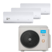 Ar Condicionado Multi Tri Split Midea Xtreme Save 27000 BTU (2X9000+1X12000) Quente e Frio 220V - 220V