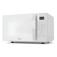 Microondas Philco PMO30B 28L 1100W Com Função Descongelar Rápido, Trava de Segurança e Display Digital - 110V
