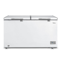 Freezer Horizontal 2 portas 362L 3 em 1 Branco Midea - Freezer Horizontal 362L