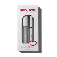 Kit boca rosa lip combo contorno labial marrom e hidra lábios natural