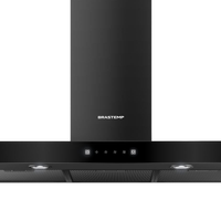 Coifa De Parede Brastemp Eclipse Collection 90cm Com Painel Touch On Glass - Bae90ap 220V