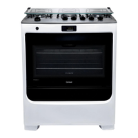 Fogão Consul 5 Bocas Branco Com Dupla Chama E Timer Digital - Cfs5qab Bivolt