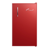 Frigobar Retrô Vermelho Carmim Consul 117 Litros - Cra12av 110V