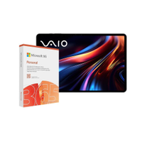 Tablet VAIO TL12 12.6 Android 15 256GB Octa-Core Wi-fi 5G 13MP Teclado Inteligente VAIO PEN Preto + Microsoft 365 Personal
