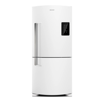 Geladeira Brastemp Frost Free Inverse 588 Litros Branca Com Smart Bar - Bre85ab 110V