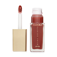 Lip oil eudora by niina secrets shine flowers rosa magnífica 7ml