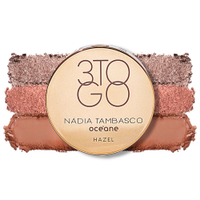 Trio de sombras océane by nádia tambasco 3 to go palette hazel