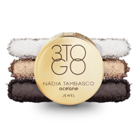Trio de sombras océane by nádia tambasco 3 to go palette jewel