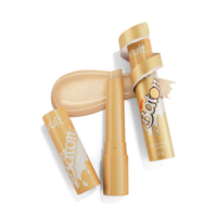 Gloss labial stick vult e baton translúcido com glitter 2g