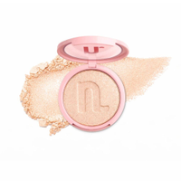 Iluminador compacto nina makeup instant glow champagne