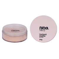 Pó solto facial nina makeup instant matte cor 2