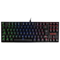 Teclado Mecânico Gamer Redragon Kumara, Anti-Ghosting, RGB, Switch Outemu Red, ABNT2, Preto, PT - K552RGB-1 (PT-RED)