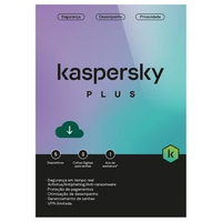 Kaspersky Antivírus Plus 5 Dispositivos 1 Ano, Digital para Download - KL1042KDEFS
