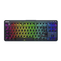 Teclado Gamer Fnatic MiniStreak Silent, RGB, USB, US, Preto - C-KB0002