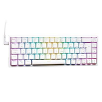Teclado Mecânico Gamer Husky HailStorm, 65%, RGB, Switch Gateron Red, ABNT2, Branco - HTG002BRVR