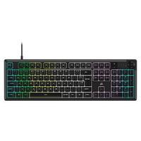 Teclado Gamer Corsair CORE K55 RGB, iCUE, RGB, USB 2.0, Preto - CH-9226C65-BR