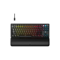 Teclado Magnético Gamer Corsair K70 PRO TKL LED RGB, Switch CORSAIR MGX, Hall Effect, Rapid Trigger, Anti-Ghosting, US, Preto - CH-911911G-NA