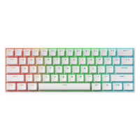 Teclado Magnético Gamer MCHOSE Ace 60 Hall Effect, RGB, Switch Magnético Uranus Standard, Branco - Ace60-7A