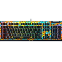 Teclado Mecânico Gamer Razer BlackWidow V4 X, Chroma RGB, Switch Green, Pokémon Kanto Starters Edition, Layout US - RZ03-04704200-R3M1