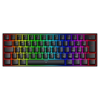 Teclado Magnético Gamer Redragon Fizz, 60%, RGB, 8000Hz, Rapid Trigger, Switch Linear, Preto - K617RGB-M