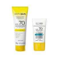 Combo Protetor Solar Boti.Sun: Corporal FPS70 120G + Facial Antissinais FPS70 40ml