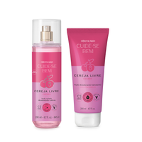 Combo Cereja Livre: Body Splash 200ml + Loção Corporal 200ml