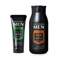 Combo MEN Sport: Creme Pré e Pós-Barba 150g + Loção Corporal 200ml