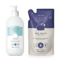 Combo Cuide-se Bem: Loção Corporal Nuvem 400ml + Refil Boa Noite 350ml