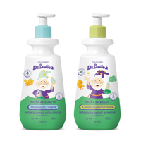 Combo Dr. Botica Cabelos Crespos 4 ABC: Shampoo Infantil 400ml + Condicionador Infantil 400ml