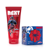 Combo Next Spider Man: Sabone-Teia 90g + Gel Fixador 150g