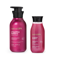 Combo Nativa SPA Orquídea Lumière: Creme Perfumado Desodorante 400ml + Sabonete Líquido Corporal 250ml