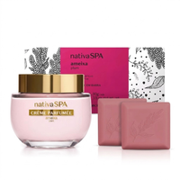 Combo Nativa Spa Ameixa: Crème Parfumèe Ultra Perfumado 200g + Sabonete Em Barra 2x90g