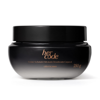 Creme Aveludado Hidratante Desodorante Corporal Her Code 250g
