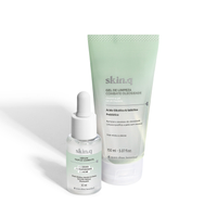 Combo Skin.q Combate Oleosidade: Gel de Limpeza Facial 150ml + Sérum Facial 30ml